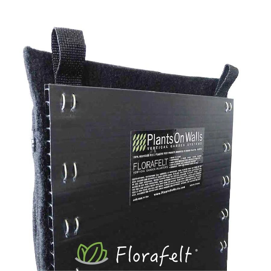 Florafelt 2-Pocket Panel Living Wall System — Florafelt Living